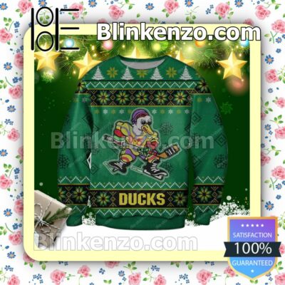 The Mighty Ducks Disney Holiday Christmas Sweatshirts