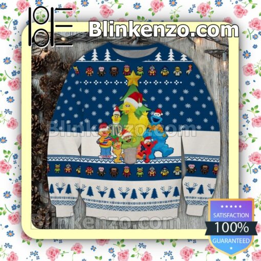 The Muppet Show Merry Xmas Snowflake Christmas Jumpers