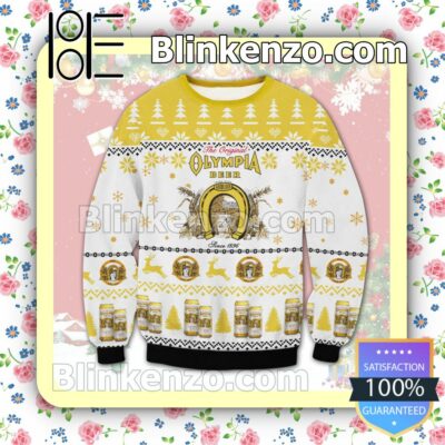 The Original Olympia Beer Pine Tree Christmas Jumpers