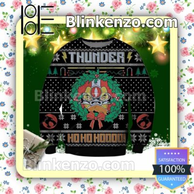 Thunder Ho Ho Ho Thundercats Ho! The Movie Holiday Christmas Sweatshirts