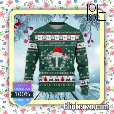 Tingsryds AIF Logo Holiday Hat Xmas Sweatshirts a