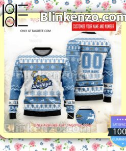 Toledo Walleye Hockey Jersey Christmas Sweatshirts