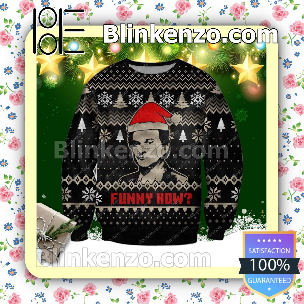 Tommy DeVito Goodfellas Funny How Holiday Christmas Sweatshirts - Blinkenzo
