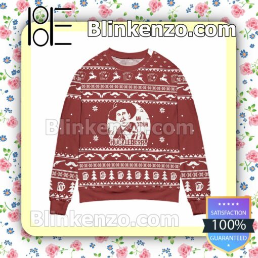 Tomstone I'm Your Huckleberry Christmas Jumpers