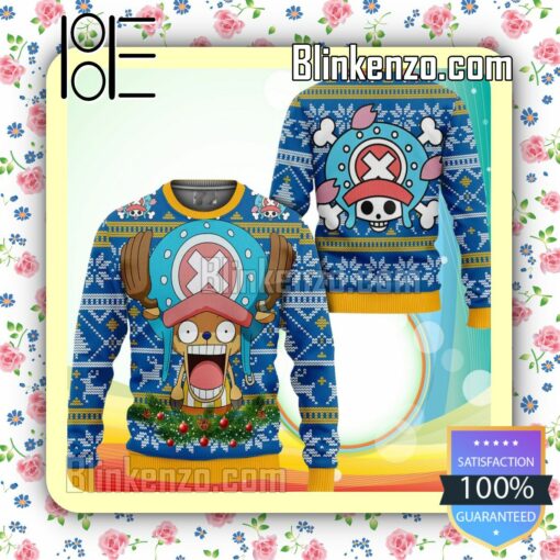 Tony Tony Chopper One Piece Anime Knitted Christmas Jumper