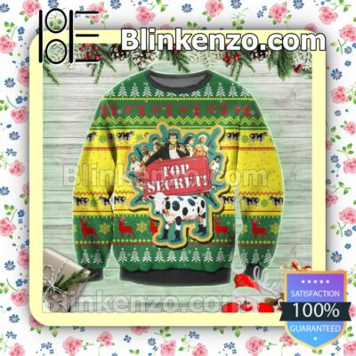 Top Secret! Comedy Holiday Christmas Sweatshirts