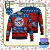 Toronto Blue Jays MLB Ugly Sweater Christmas Funny