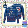 Toronto Blue Jays Snoopy Christmas MLB Sweatshirts
