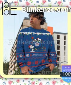 Toronto Blue Jays Snoopy Christmas MLB Sweatshirts c