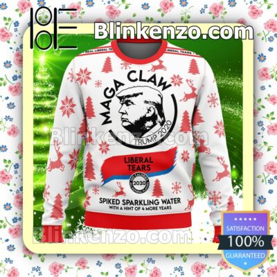 Trump MAGA Claw Holiday Christmas Sweatshirts