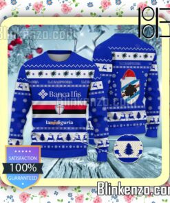 U.C. Sampdoria Logo Holiday Hat Xmas Sweatshirts