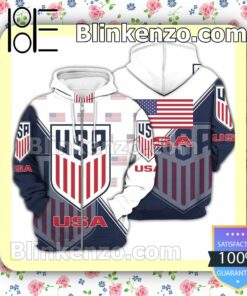 USA National FIFA 2022 Hoodie Jacket a