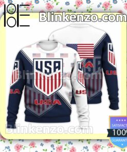 USA National FIFA 2022 Hoodie Jacket y