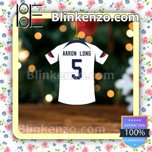 USMNT Team Jersey - Aaron Long Hanging Ornaments a