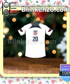 USMNT Team Jersey - Carter-Vickers Hanging Ornaments