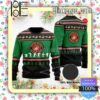 United State Marine Corps Green Knitted Christmas Jumper