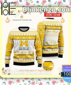 University of Michigan Uniform Christmas Sweatshirts
