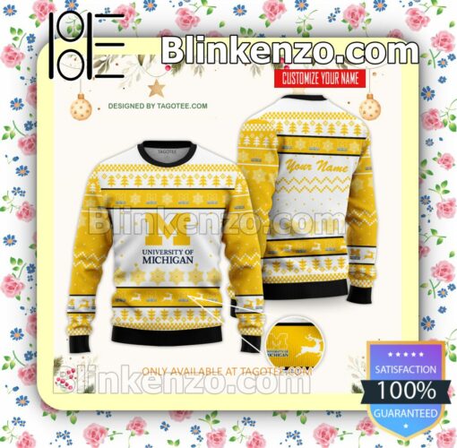 University of Michigan Uniform Christmas Sweatshirts