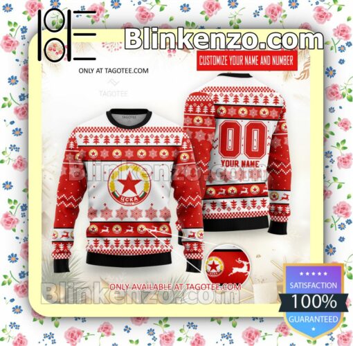 VC CSKA Sofia Volleyball Christmas Sweatshirts