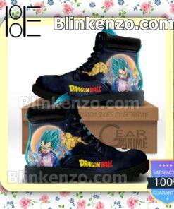 Vegeta Blue Dragon Ball Timberland Boots Men
