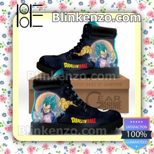 Vegeta Blue Dragon Ball Timberland Boots Men