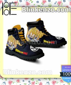 Vegeta Super Saiyan Dragon Ball Timberland Boots Men a