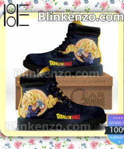 Vegito Super Saiyan 3 Dragon Ball Timberland Boots Men