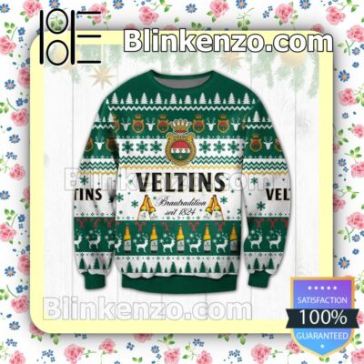 Veltins Pilsener Beer Brautradition Seit 1824 Christmas Jumpers