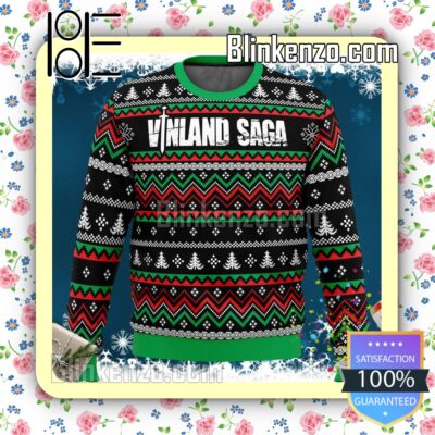 Viking Ship Vinland Saga Manga Anime Knitted Christmas Jumper