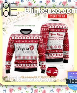 Virginia College Uniform Christmas Sweatshirts