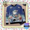 Volusia County Sheriff Bell 407 Ford Police Interceptor Knitted Christmas Jumper