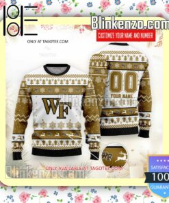Wake Forest NCCA Rugby Holiday Christmas Sweatshirts