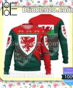 Wales National FIFA 2022 Hoodie Jacket y