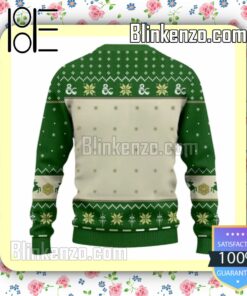 Warlock The Sworn And Beholden Green DnD Christmas Sweatshirts a