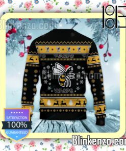 Wasps RFC Logo Holiday Hat Xmas Sweatshirts b