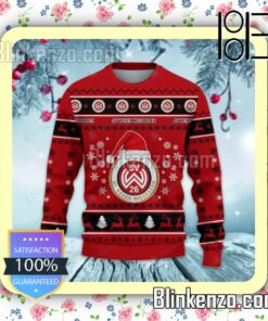 Wehen Wiesbaden Logo Holiday Hat Xmas Sweatshirts a