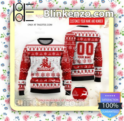 Wei Chuan Dragons Christmas Sweatshirts