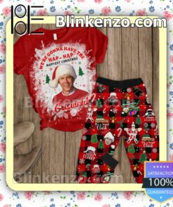 We're Gonna Have The Hap Hap Happiest Christmas Griswold Pajama Sleep Sets b