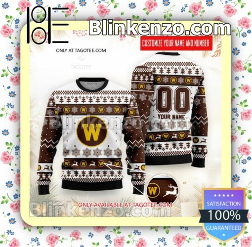 Western Michigan Broncos Hockey Jersey Christmas Sweatshirts