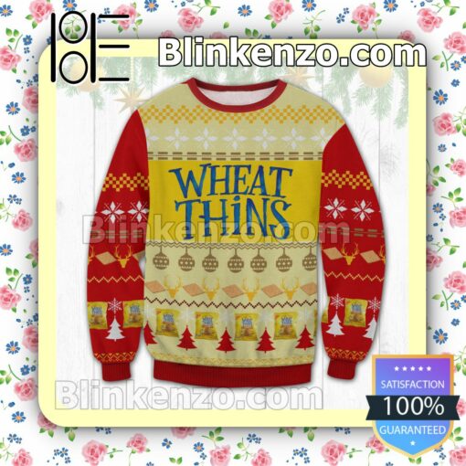 Wheat Thins Crackers Christmas Jumpers