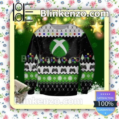 Xbox Game Logo Holiday Christmas Sweatshirts