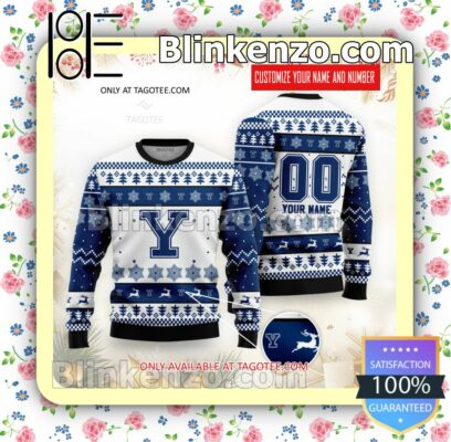 Yale Bulldogs Hockey Jersey Christmas Sweatshirts