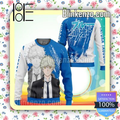 Yatora Yaguchi Blue Period Manga Anime Knitted Christmas Jumper