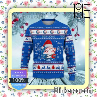 ZSC Lions Logo Holiday Hat Xmas Sweatshirts a