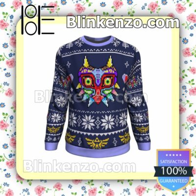 Zelda Majoras Mask The Legend Of Zelda Knitted Christmas Jumper