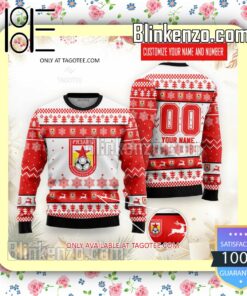 Zvezda Ryazan Soccer Holiday Christmas Sweatshirts