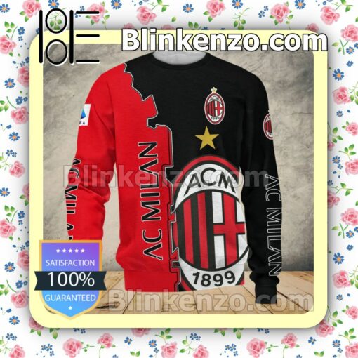 AC Milan Bomber Jacket Sweatshirts c