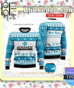 Advance Beauty College Uniform Christmas Sweatshirts