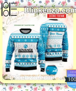 Advanced College of Cosmetology Uniform Christmas Sweatshirts