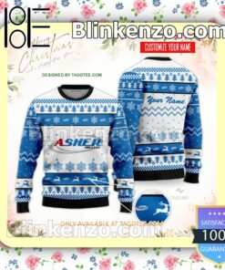 Asher College Uniform Christmas Sweatshirts